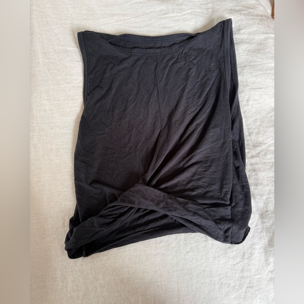 Alo Black Tank Top